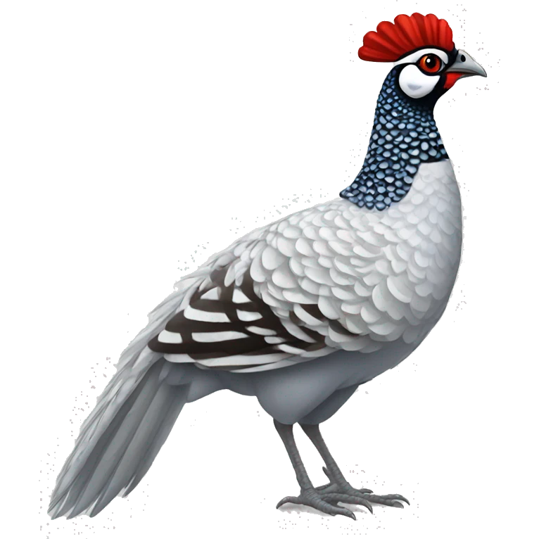 Silver pheasant emoji