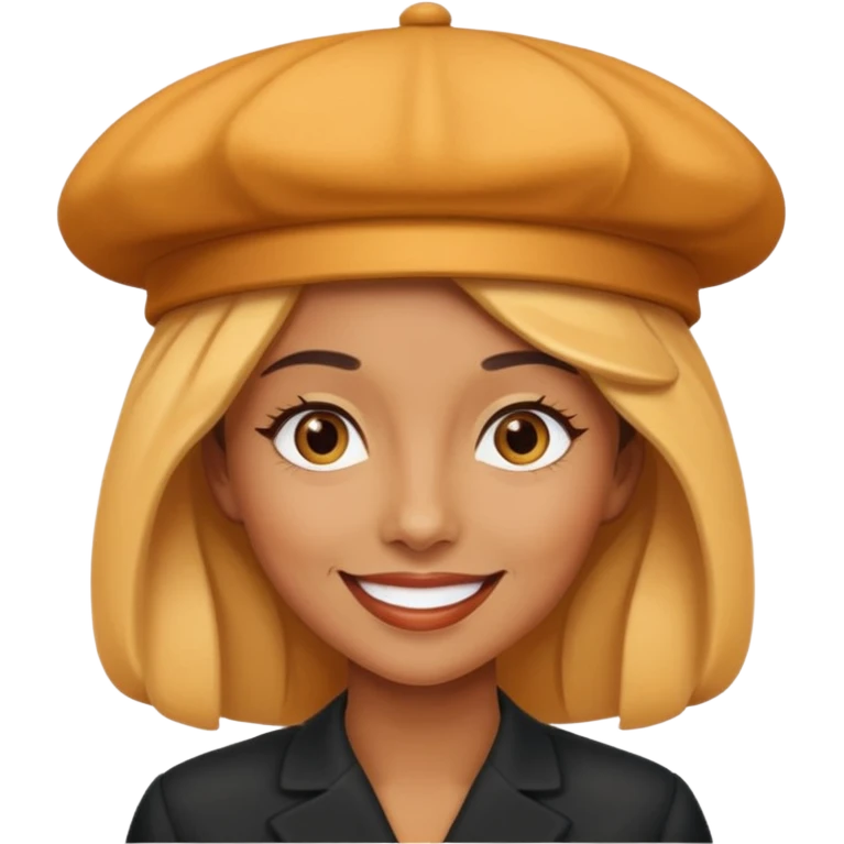 Female and Butterscotch éclair are combined ,creates a emoji  emoji