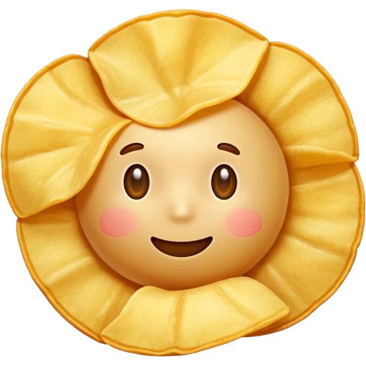 Potato chip emoji