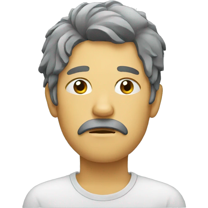 tired person emoji