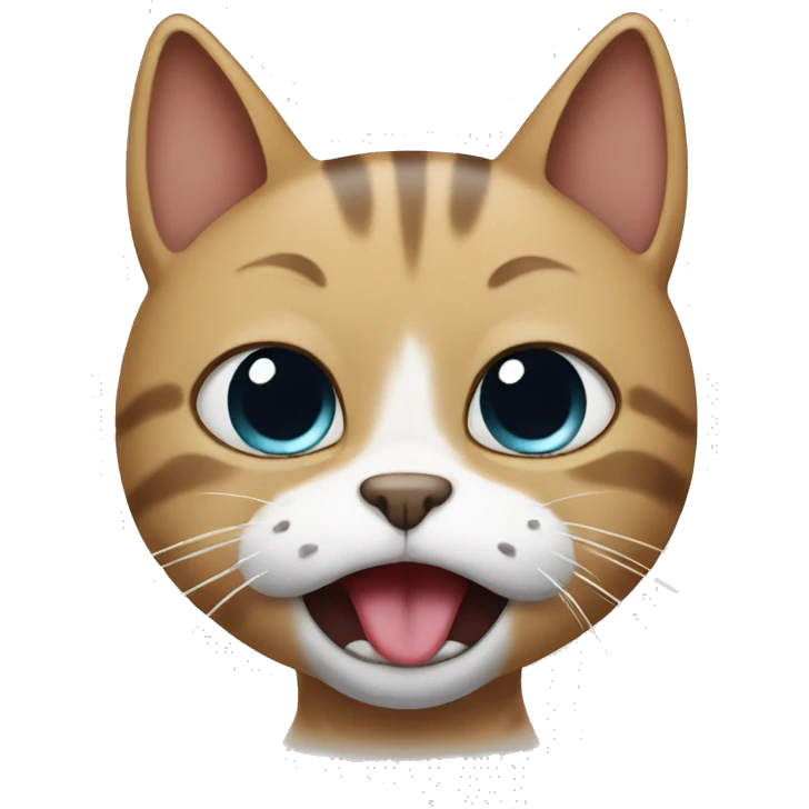 Cat crying emoji