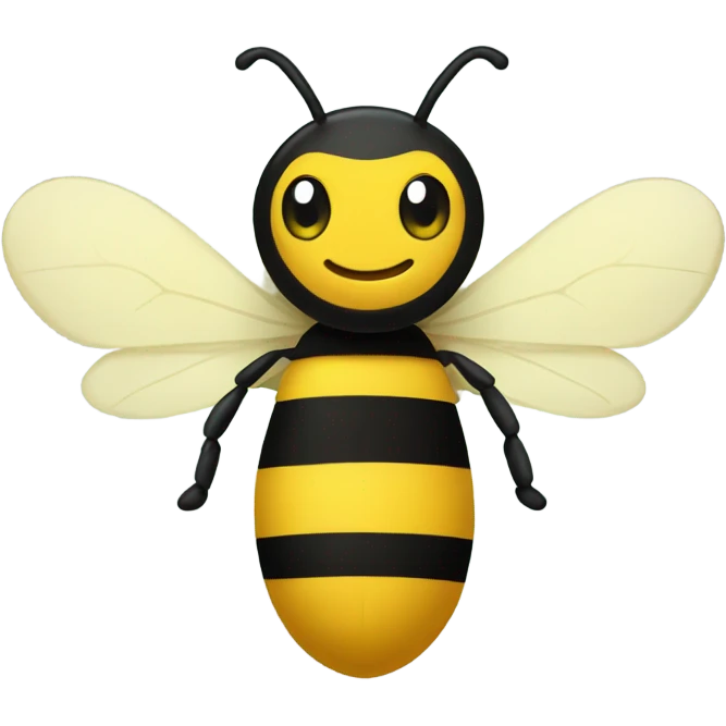 Bee wearing socks  emoji