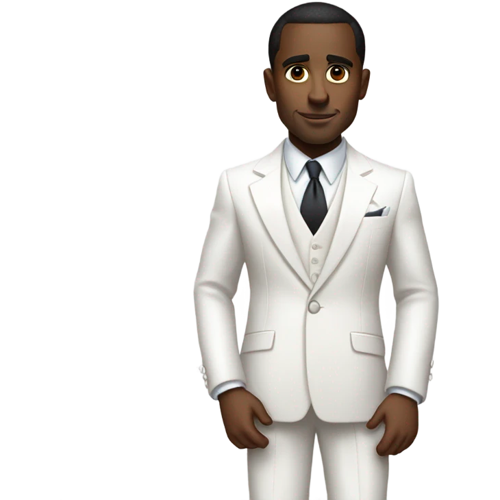 white suit diddy  emoji