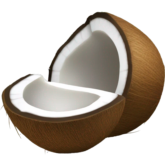 Broker coconut  emoji