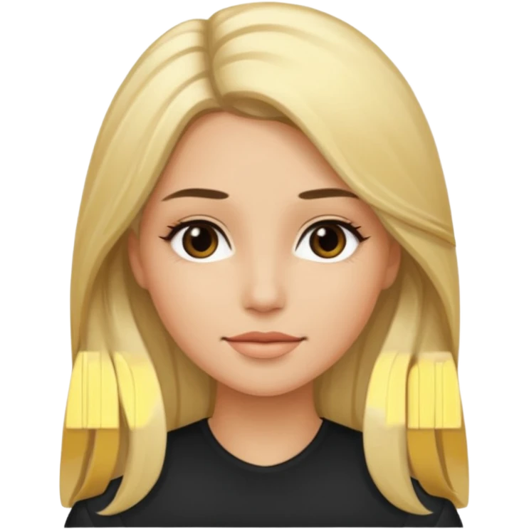 Tipos de rubio en mujer  con californianas cabello en de negro a rubio emoji
