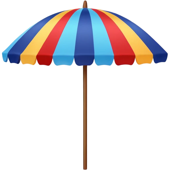 summer beach umbrella emoji
