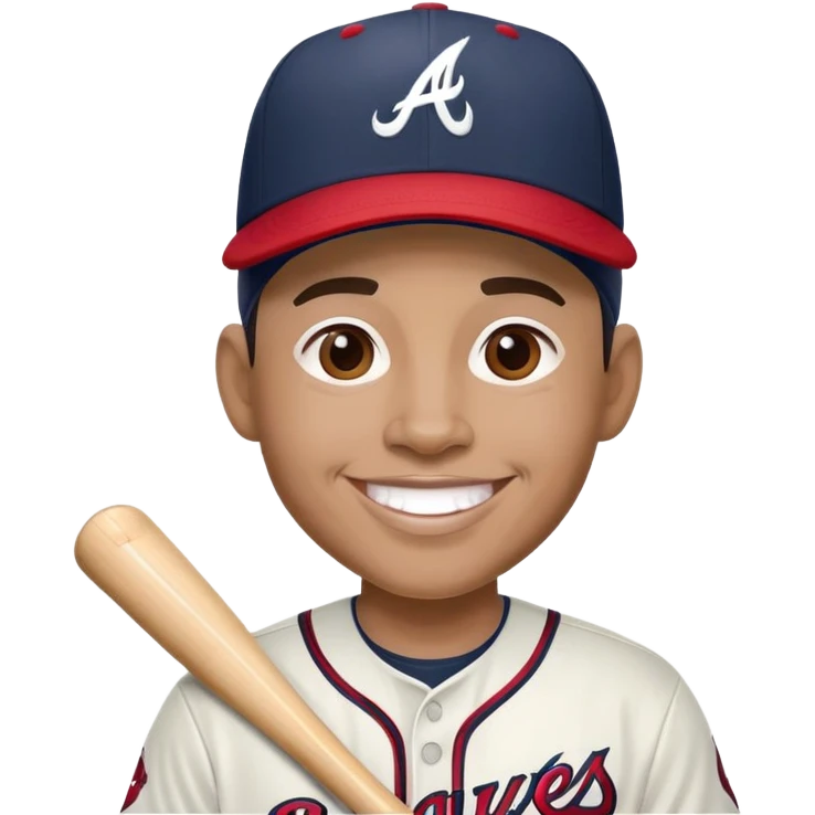 Atlanta Braves super fan emoji