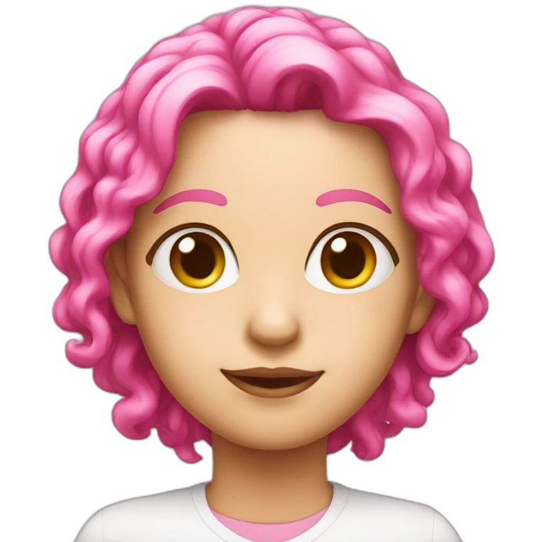 pink emoji