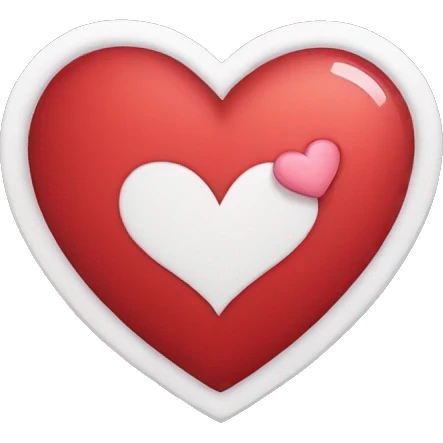 Corazón con un rayo por dentro  emoji