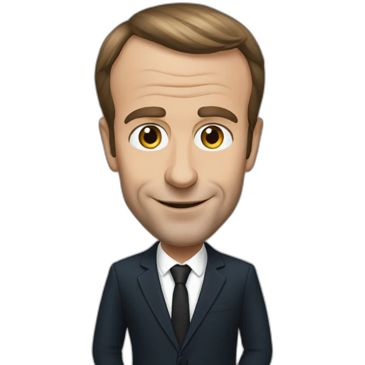 Emmanuel Macron emoji