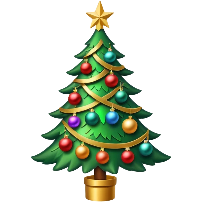 Christmas tree emoji