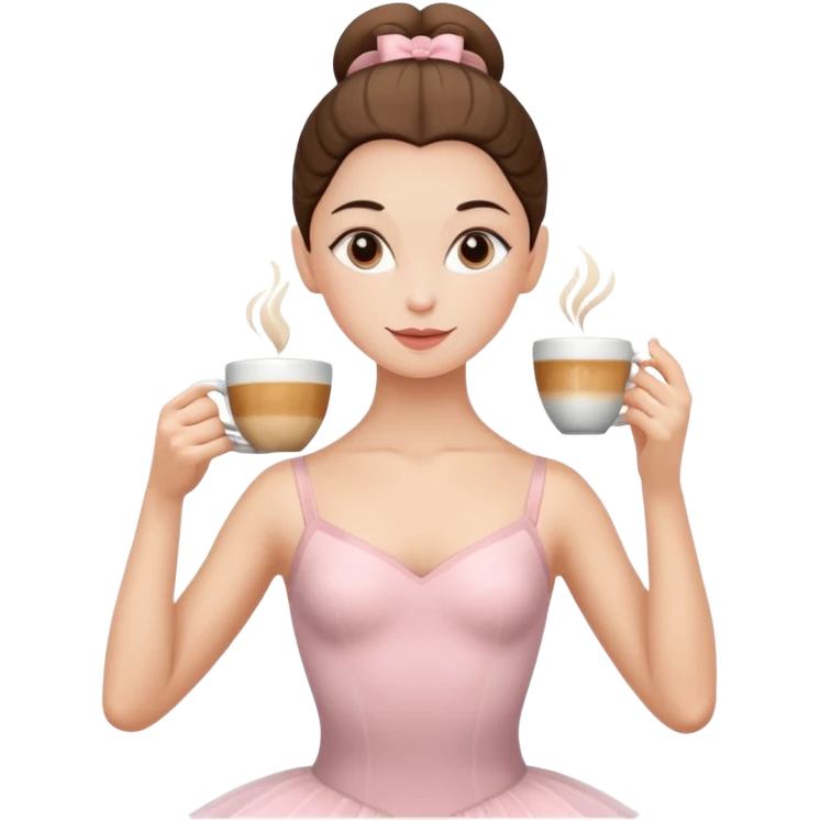 ballerina cappuccino emoji