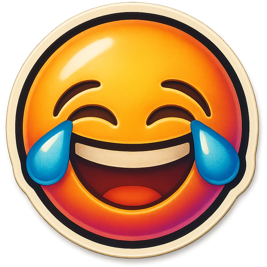lol face  emoji
