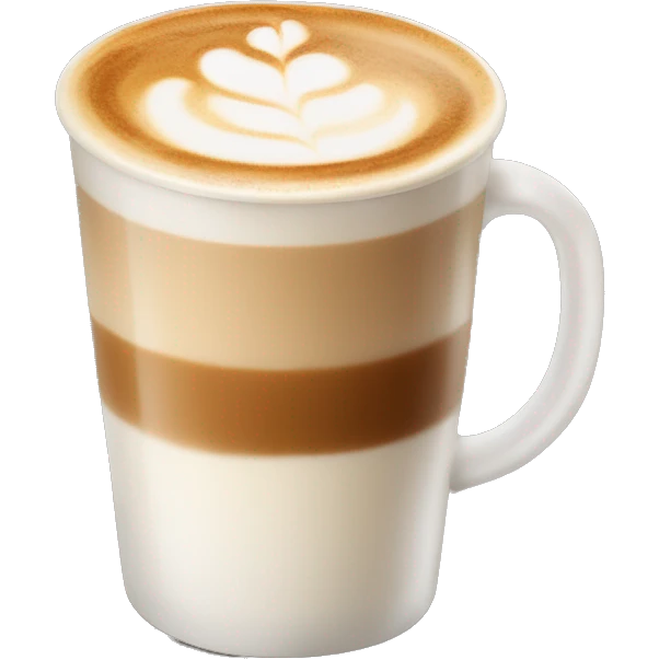 Latte macchiato emoji