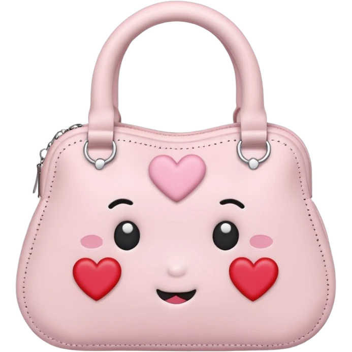 Light pink kawaii purse emoji