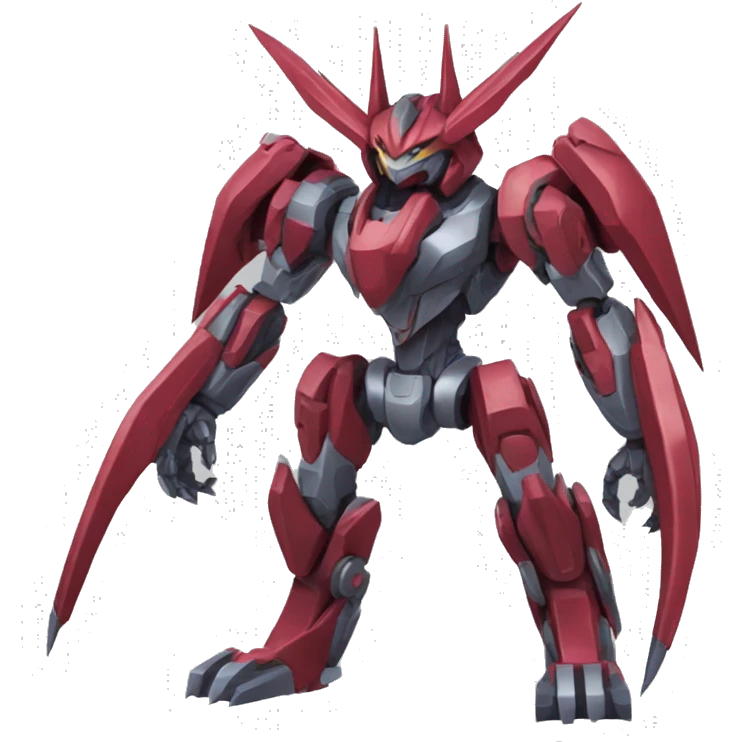 Bisharp-Zoroark-medabot-Mecha full body emoji