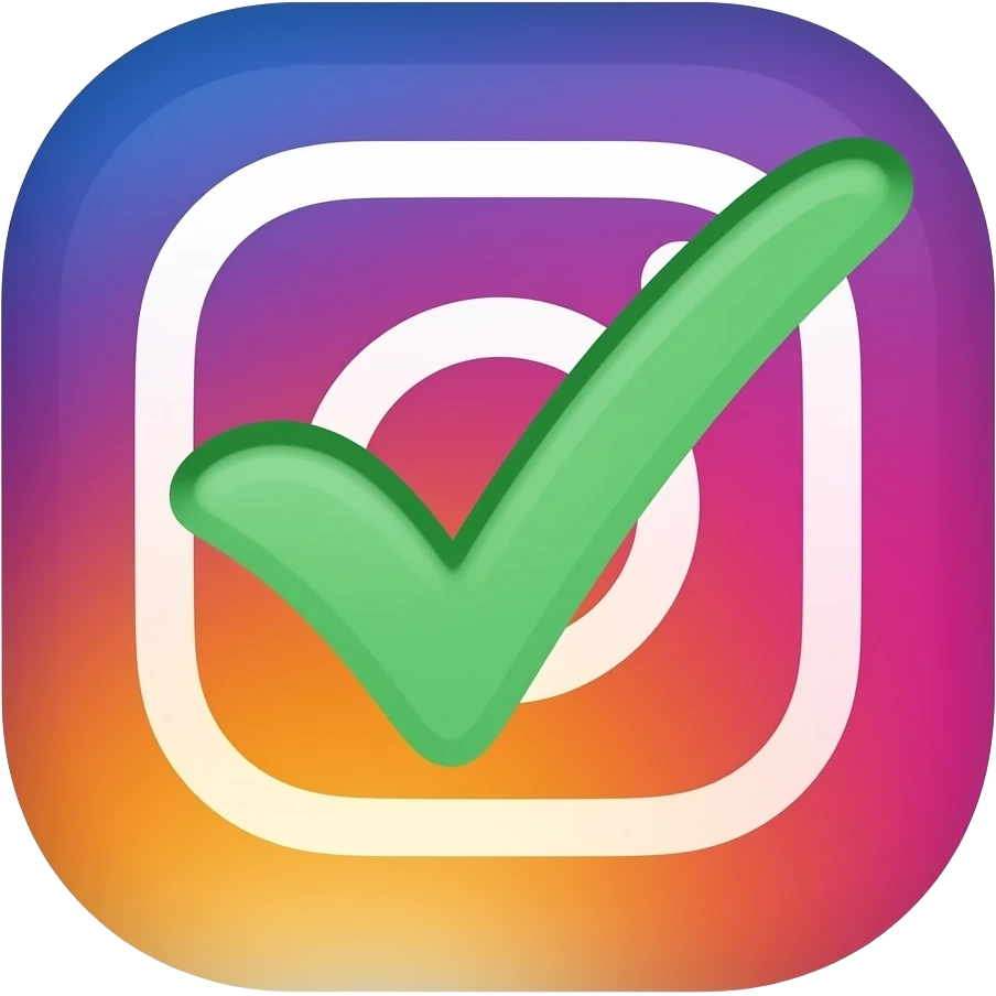 Instagram verification badge emoji emoji