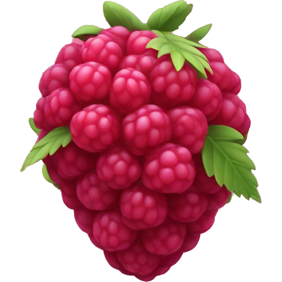 raspberry fruit emoji
