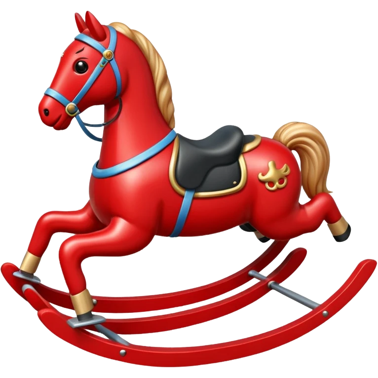 red Rocking Horse emoji
