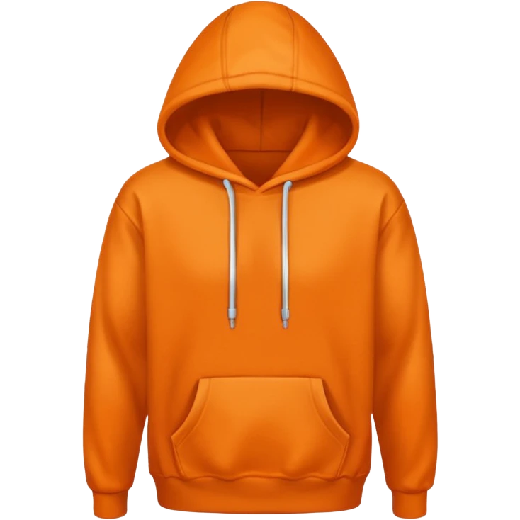 orange hoodie emoji