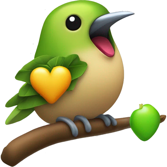 emoji de un colibrí con dulces sueños  emoji