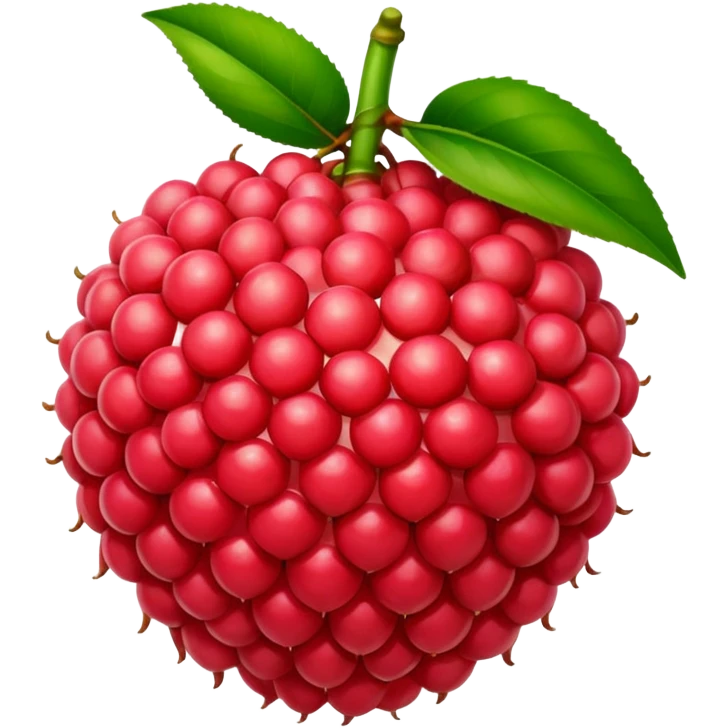Lychee emoji