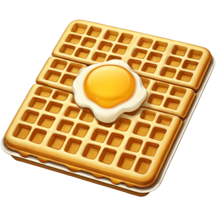 waffle fry emoji