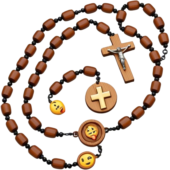 10 bead rosary emoji