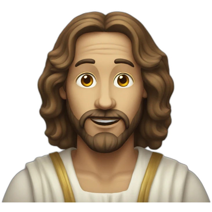 Jesus clown emoji