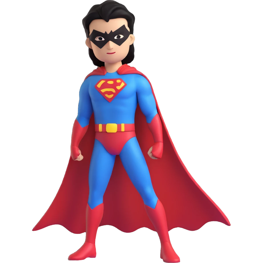 Hair hero emoji