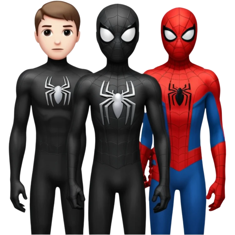 minecraft, Enderman,Herobrine spider-man emoji