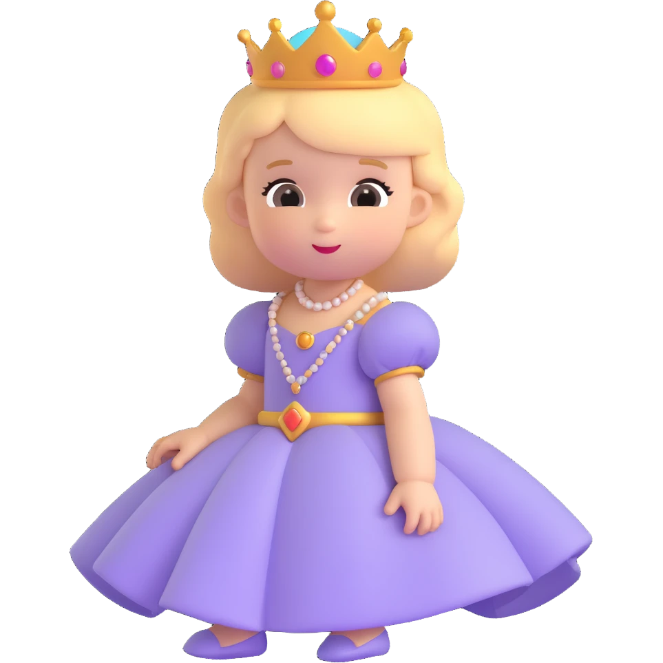 petit bébé princesse emoji