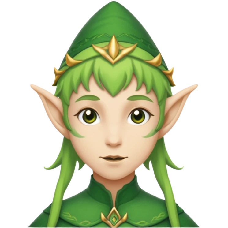 green skinned elf emoji