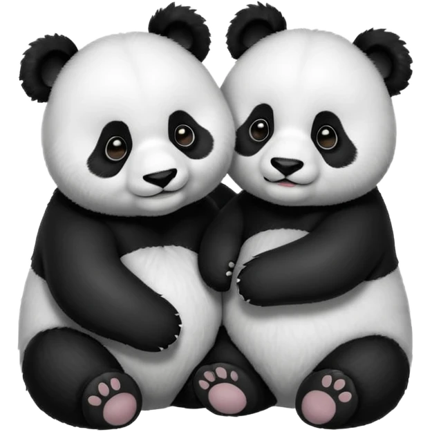 birbirini sken pandalar emoji