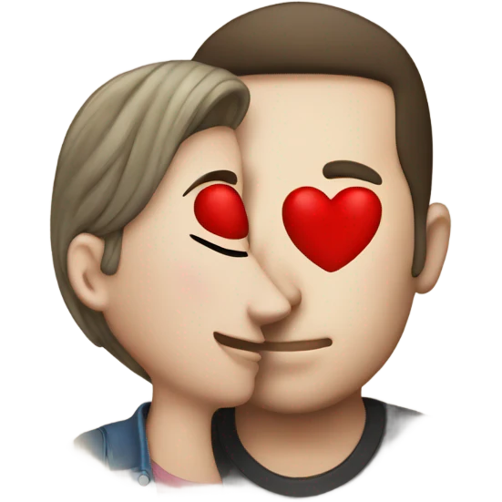 Heart kiss couple emoji money emoji
