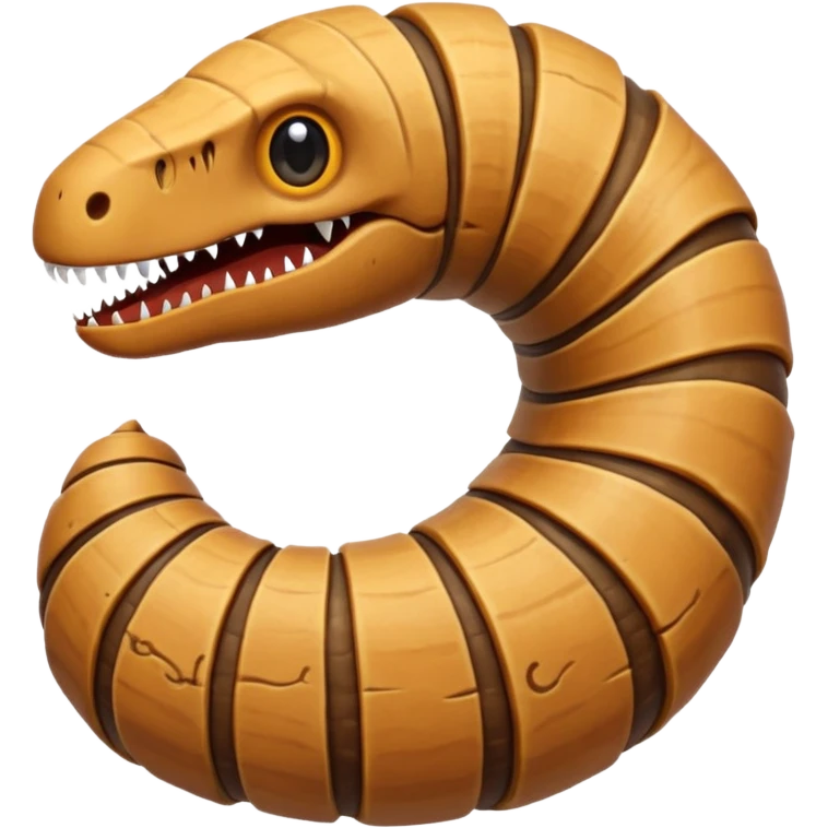 Sand worm from dune emoji
