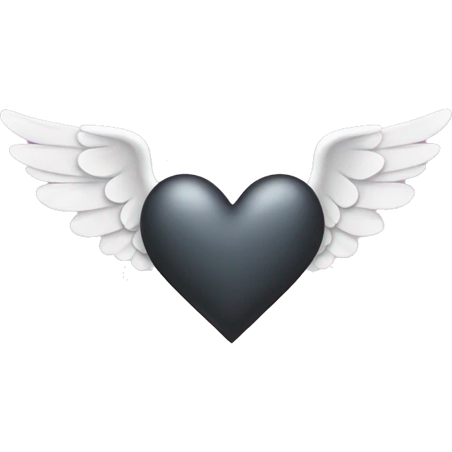heart with angel wings emoji