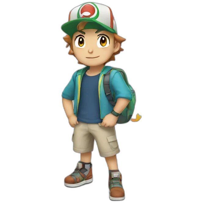 Pokemon Trainer Brock emoji
