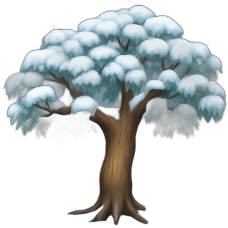 Nimloth winter tree emoji