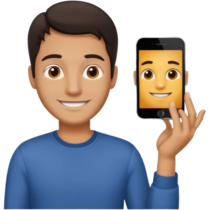 мужчина подтянутый переводчик с испанского темные волосы, пробор слева. без очков , в более свободной форме одежды.  emoji