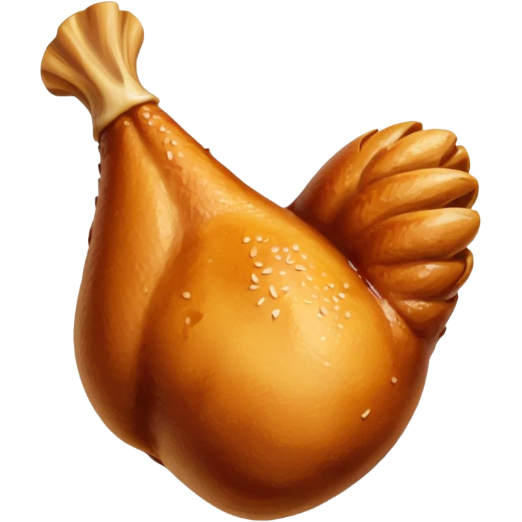 chicken leg emoji