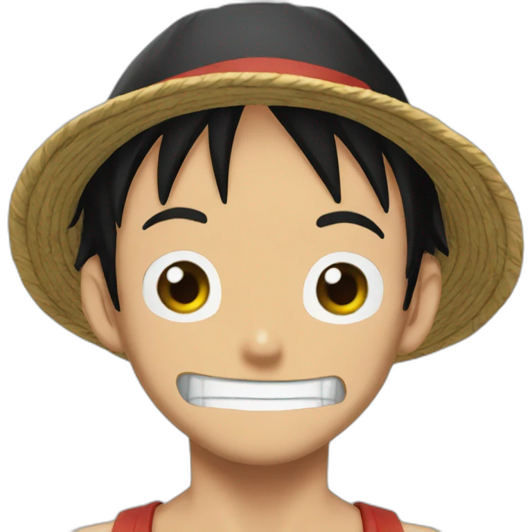Luffy one piece emoji