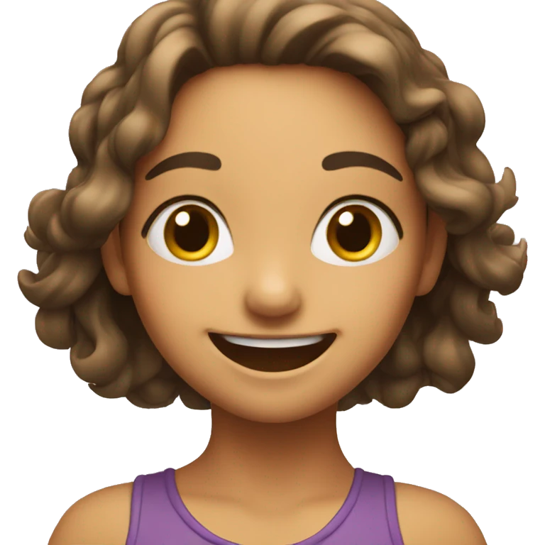 happy girl emoji