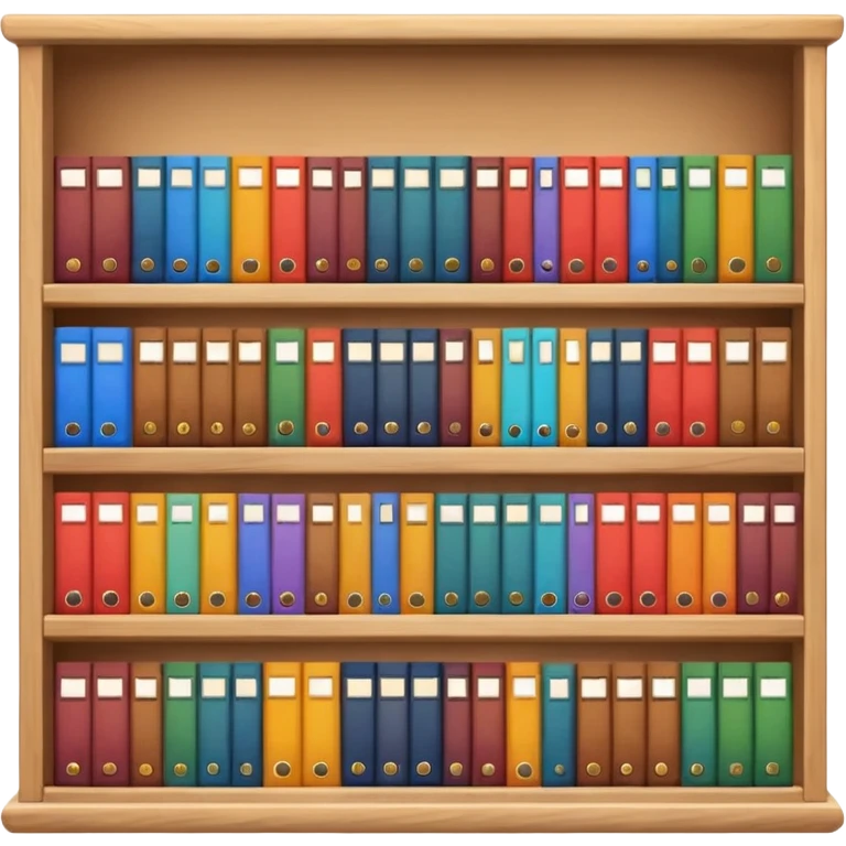 a bookshelf emoji