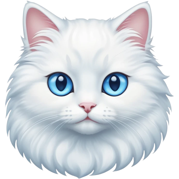 White cat emoji
