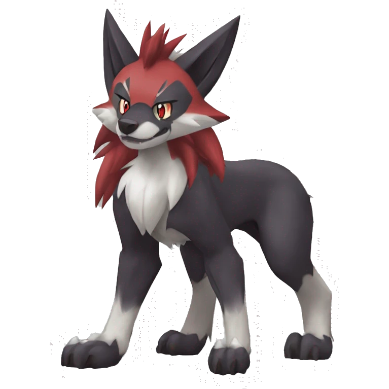  Incineroar Zoroark Lycanroc Nickit Fakemon emoji