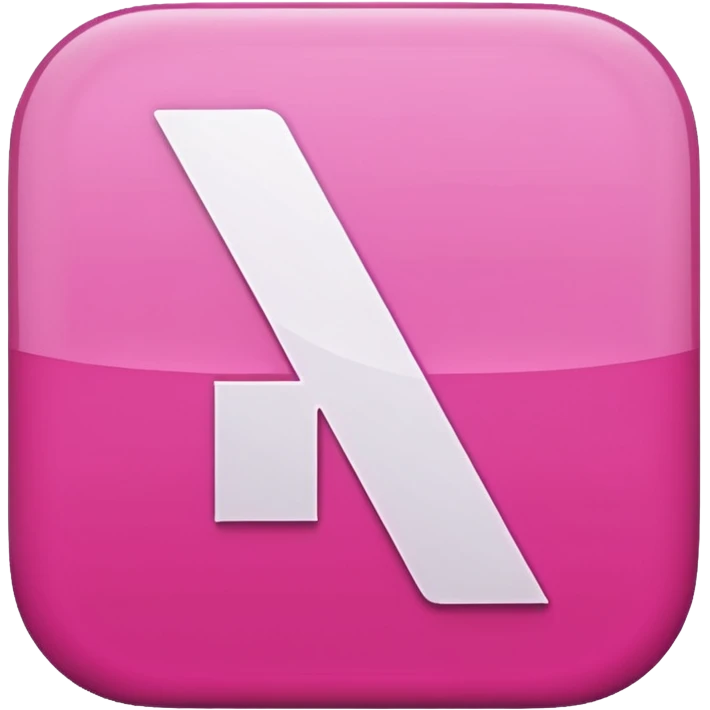 Pink Netflix symbol emoji