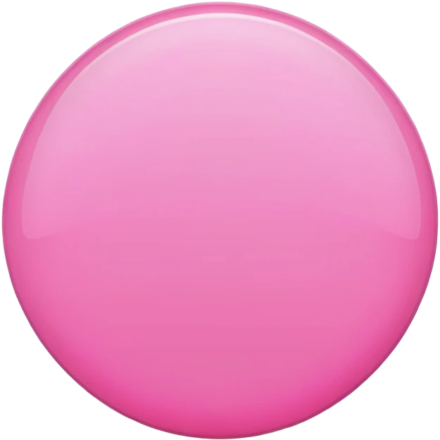 create a pink circle emoji for text emoji