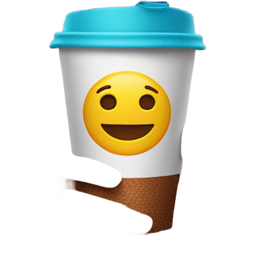 Coffee  to go emoji