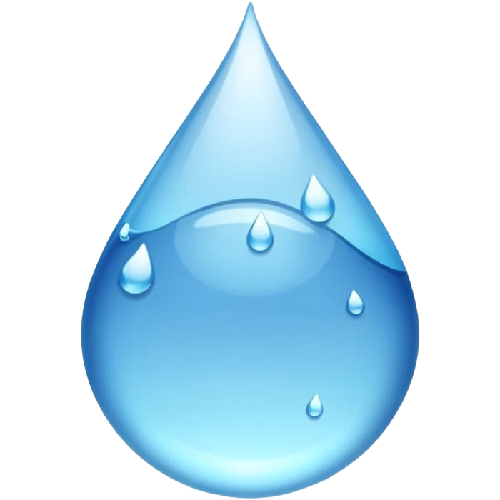 White drops emoji